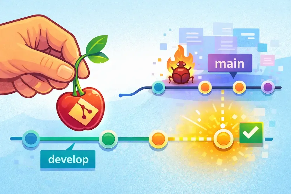 Git cherry-pick: qué es, cuándo usarlo y por qué es tan importante en el desarrollo de software