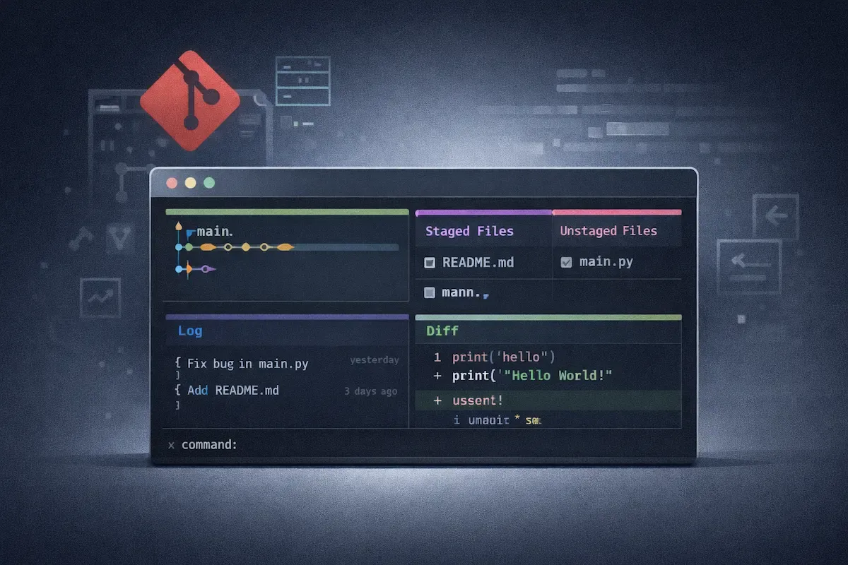 LazyGit: el gestor visual de Git que vive en tu terminal