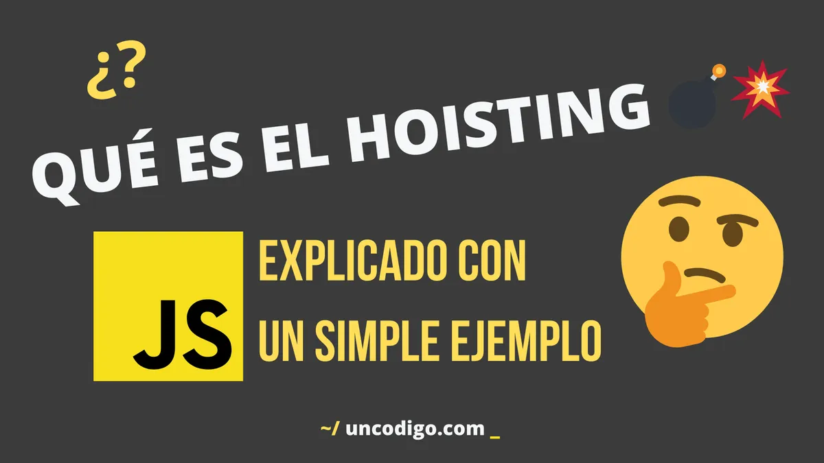 El hoisting es un comportamiento en JavaScript que mueve las declaraciones de variables y funciones al principio de su ámbito antes de que se ejecute el código. En este artículo, exploraremos cómo funciona el hoisting y cómo puede afectar tu código.